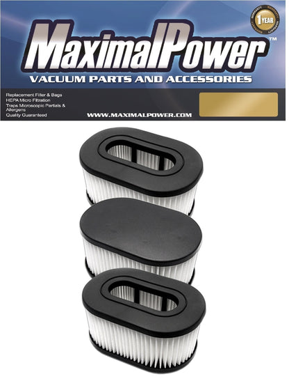 MaximalPower Replacement Filter Compatible for Hoover Foldaway, Widepath, Turbopower & Runabout Vacuum V1189-LWWAL-20260327-05122