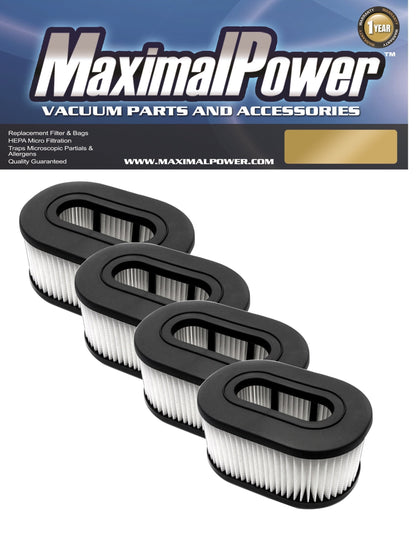 MaximalPower Replacement Filter Compatible for Hoover Foldaway, Widepath, Turbopower & Runabout Vacuum V1189-LWWAL-20260327-05123