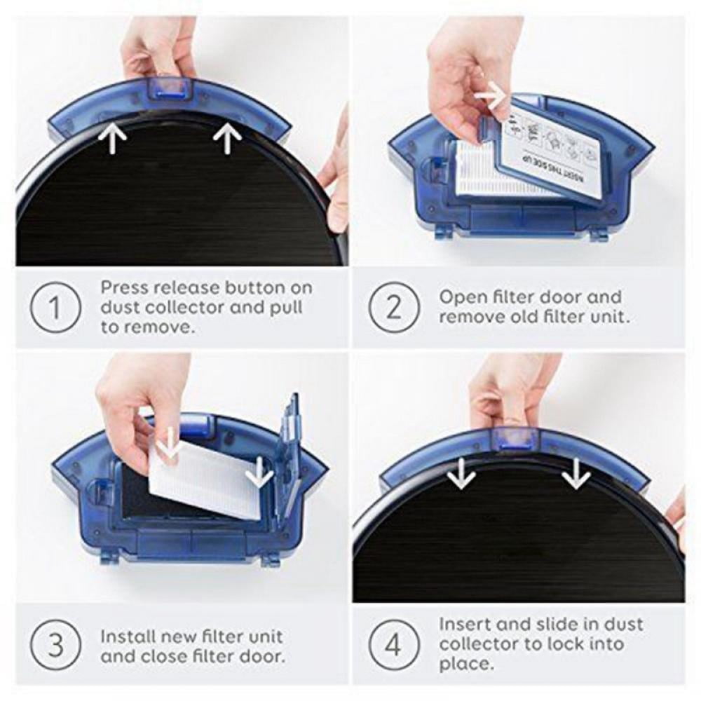8Pcs Replacement Parts Compatible with Robot Vacuum Cleaner RoboVac 11S, 12, 15T, 15C, 25C, 30, 30C Slim V1189-LWWAL-20260327-05125