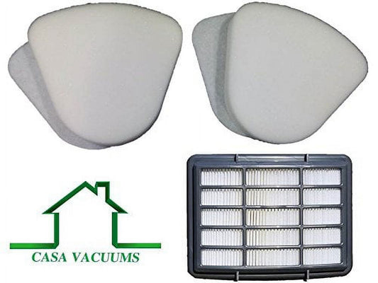 2 Pack Shark Navigator Lift-away Filter Bundle NV350 NV351, NV352, NV355, NV356, NV360, NV370 NV357, NV391, V1189-LWWAL-20260327-05127