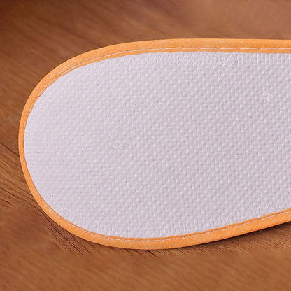 10Pairs Spa Hotel Guest Soft Slippers Closed Toe Disposable Travel Slipper V1189-LWWAL-20260327-05134