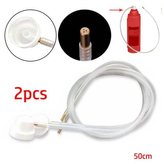 2Pcs Fluid Film Nozzle Extension Hose for Aerosol Cans Spray 50Cm V1189-LWWAL-20260327-05142