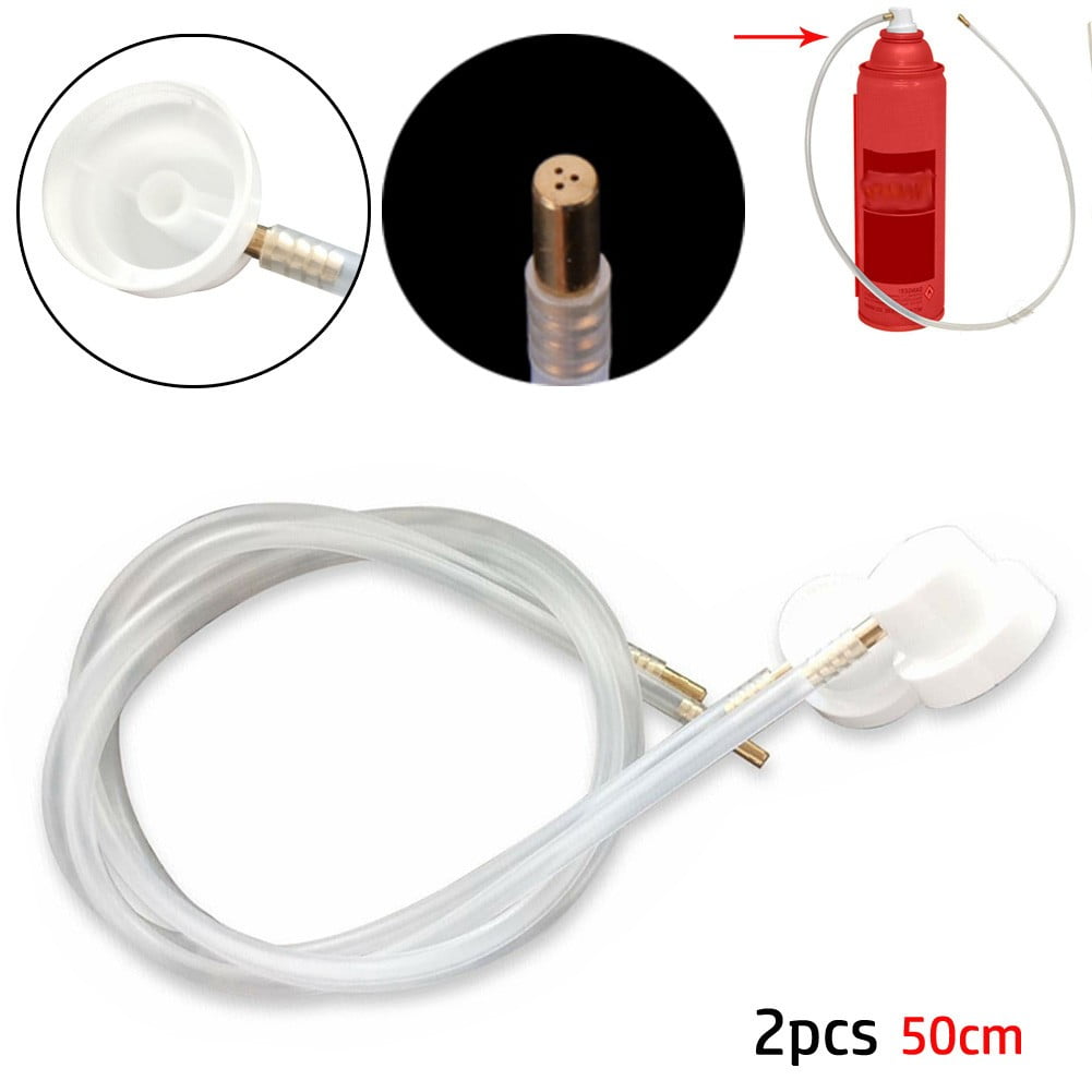 2Pcs Fluid Film Nozzle Extension Hose for Aerosol Cans Spray 50Cm V1189-LWWAL-20260327-05142