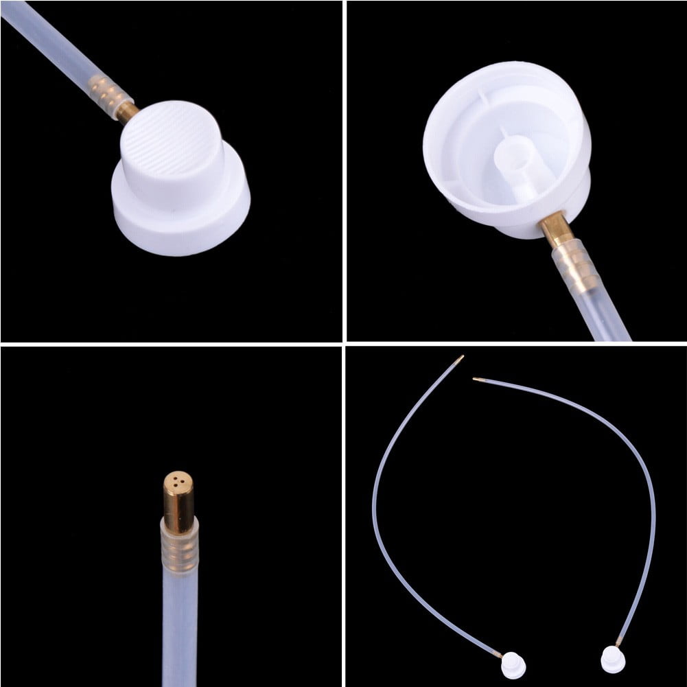 2Pcs Fluid Film Nozzle Extension Hose for Aerosol Cans Spray 50Cm V1189-LWWAL-20260327-05142