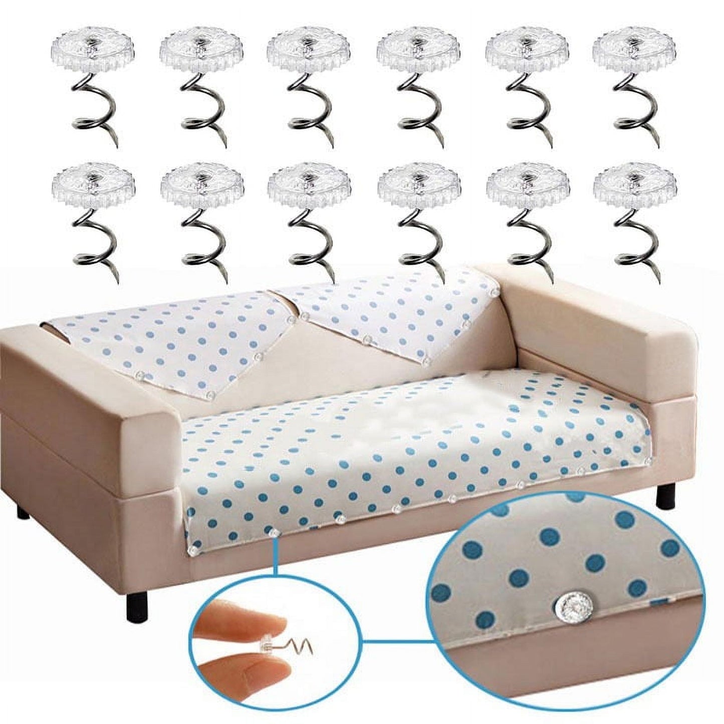60Pcs Headliner Repair Pins Kit for Interior Upholster Car Truck Auto Home V1189-LWWAL-20260327-05143