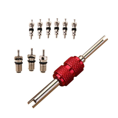 9Pcs Air Conditioning Valve Cores+1Pc Remover Tool A/C Repair Kit V1189-LWWAL-20260327-05144