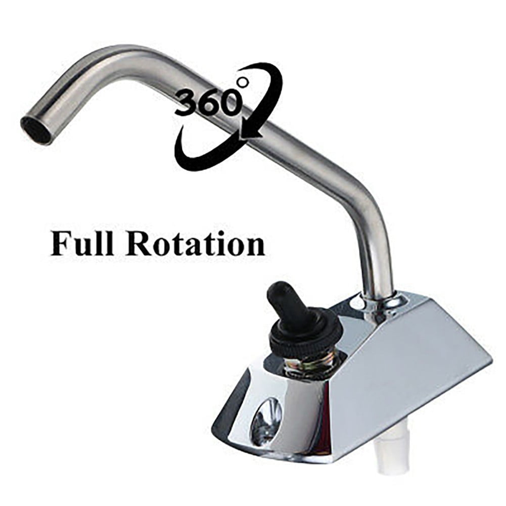 12V Galley Electric Water Pump Tap Faucet Water Tap W/ Switch for Caravan Boat V1189-LWWAL-20260327-05152