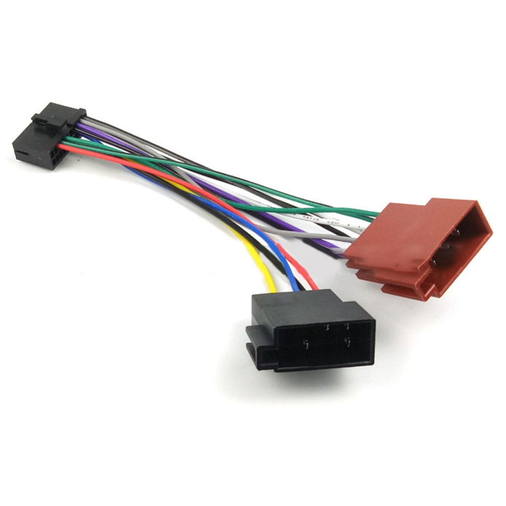 Car Radio Wire Harness 20 Pin Cd Audio Wiring Connector Iso Split Female Cable V1189-LWWAL-20260327-05153