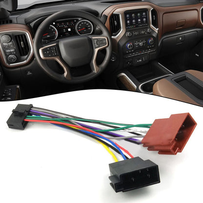 Car Radio Wire Harness 20 Pin Cd Audio Wiring Connector Iso Split Female Cable V1189-LWWAL-20260327-05153