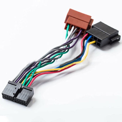 Car Radio Wire Harness 20 Pin Cd Audio Wiring Connector Iso Split Female Cable V1189-LWWAL-20260327-05153