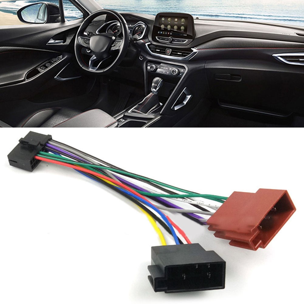 Car Radio Wire Harness 20 Pin Cd Audio Wiring Connector Iso Split Female Cable V1189-LWWAL-20260327-05153