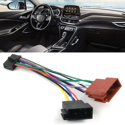 Car Radio Wire Harness 20 Pin Cd Audio Wiring Connector Iso Split Female Cable V1189-LWWAL-20260327-05153
