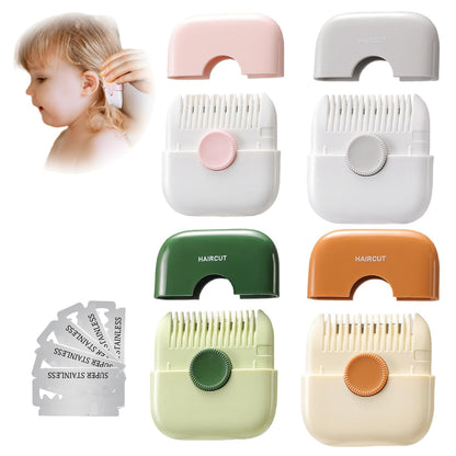 Hair Trimmer/Comb Kids, 2 in 1 Hair Trimmer, Split Ends, Razor Comb, Split End Trimmer with Blades 2 in 1 V1189-LWWAL-20260401-05161