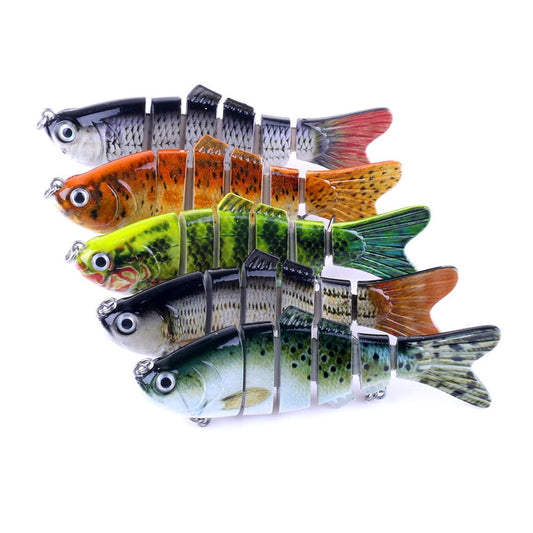 Wohany 6 Segment Swimbait Lures Crank baits Baits Hard Bait Fishing Lures V1189-LWWAL-20260401-05168