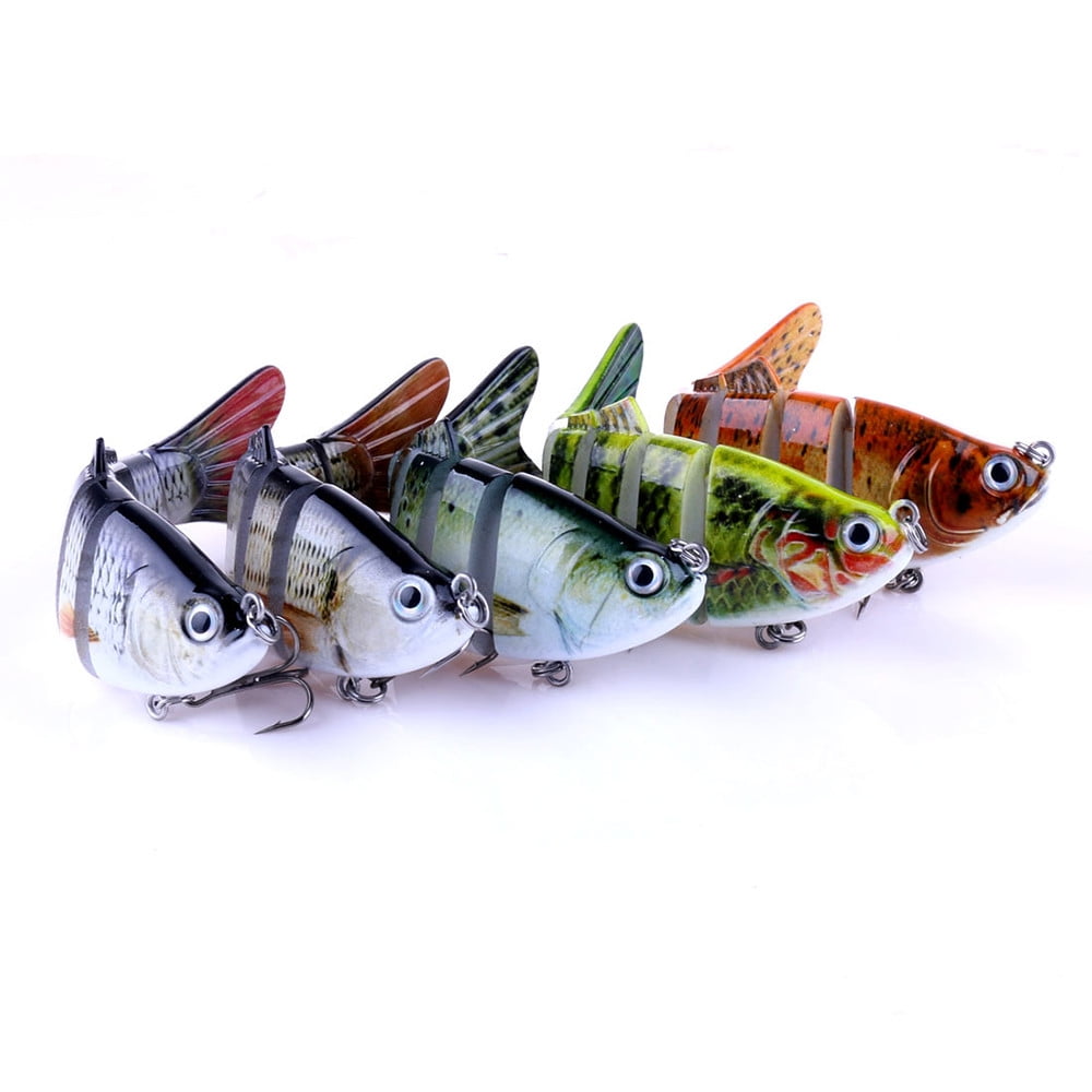 Wohany 6 Segment Swimbait Lures Crank baits Baits Hard Bait Fishing Lures V1189-LWWAL-20260401-05168