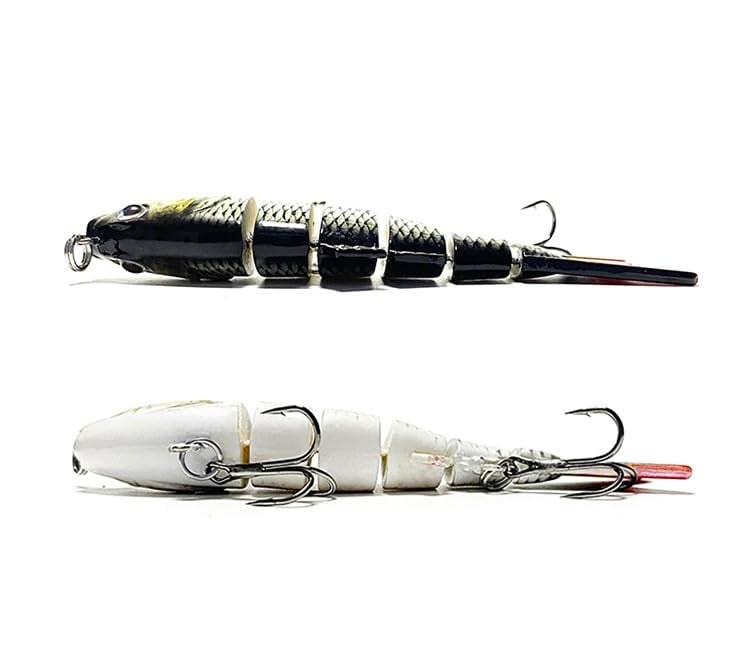Wohany 6 Segment Swimbait Lures Crank baits Baits Hard Bait Fishing Lures V1189-LWWAL-20260401-05168