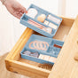 Four Grid Storage Box Plastic Drawer Dividers Flatware Tray Pen Holder Tray Plastic Tray Makeup Tray Plastic V1189-LWWAL-20260401-05170