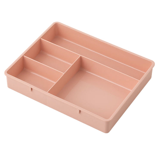 Four Grid Storage Box Plastic Drawer Dividers Flatware Tray Pen Holder Tray Plastic Tray Makeup Tray Plastic V1189-LWWAL-20260401-05171