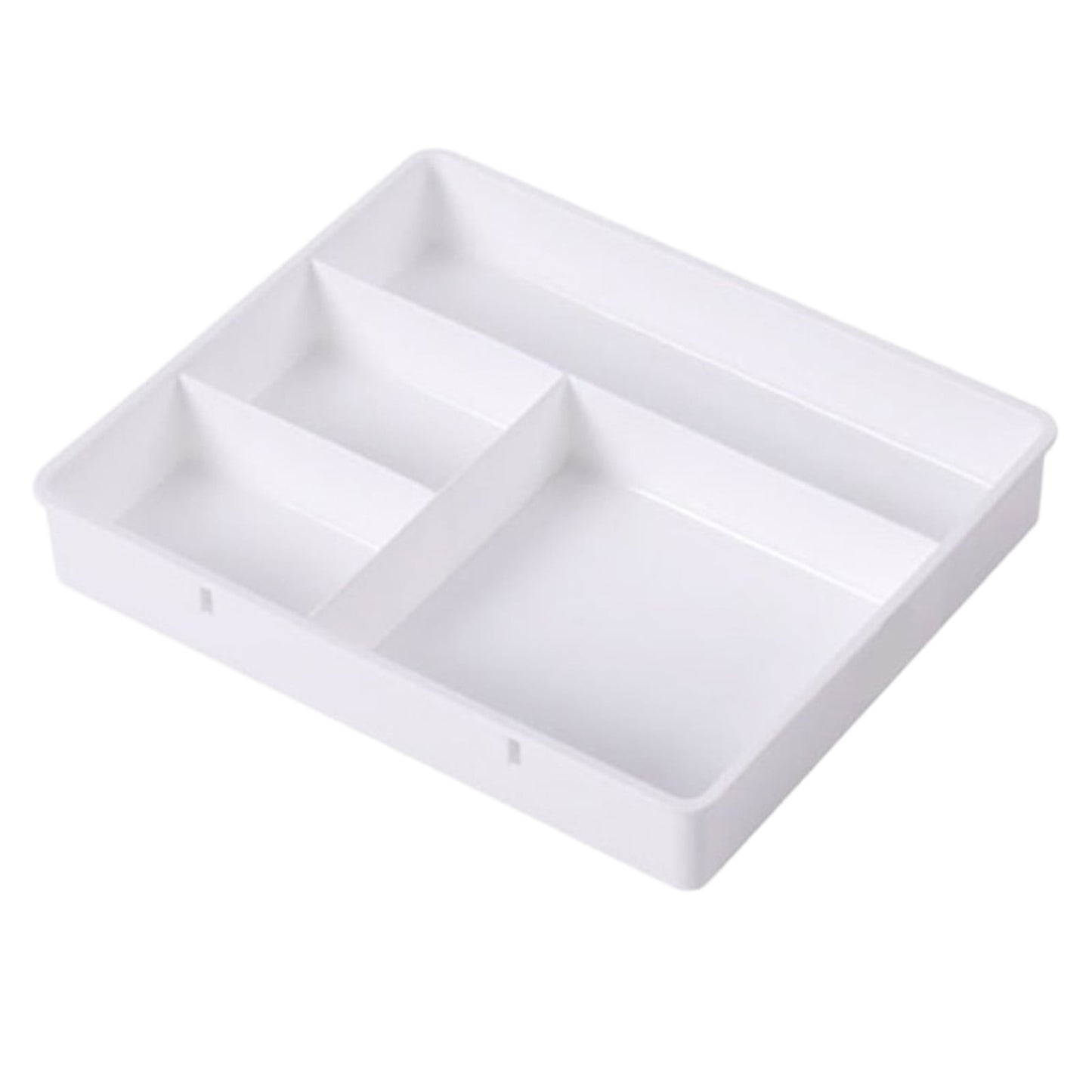 Four Grid Storage Box Plastic Drawer Dividers Flatware Tray Pen Holder Tray Plastic Tray Makeup Tray Plastic V1189-LWWAL-20260401-05172