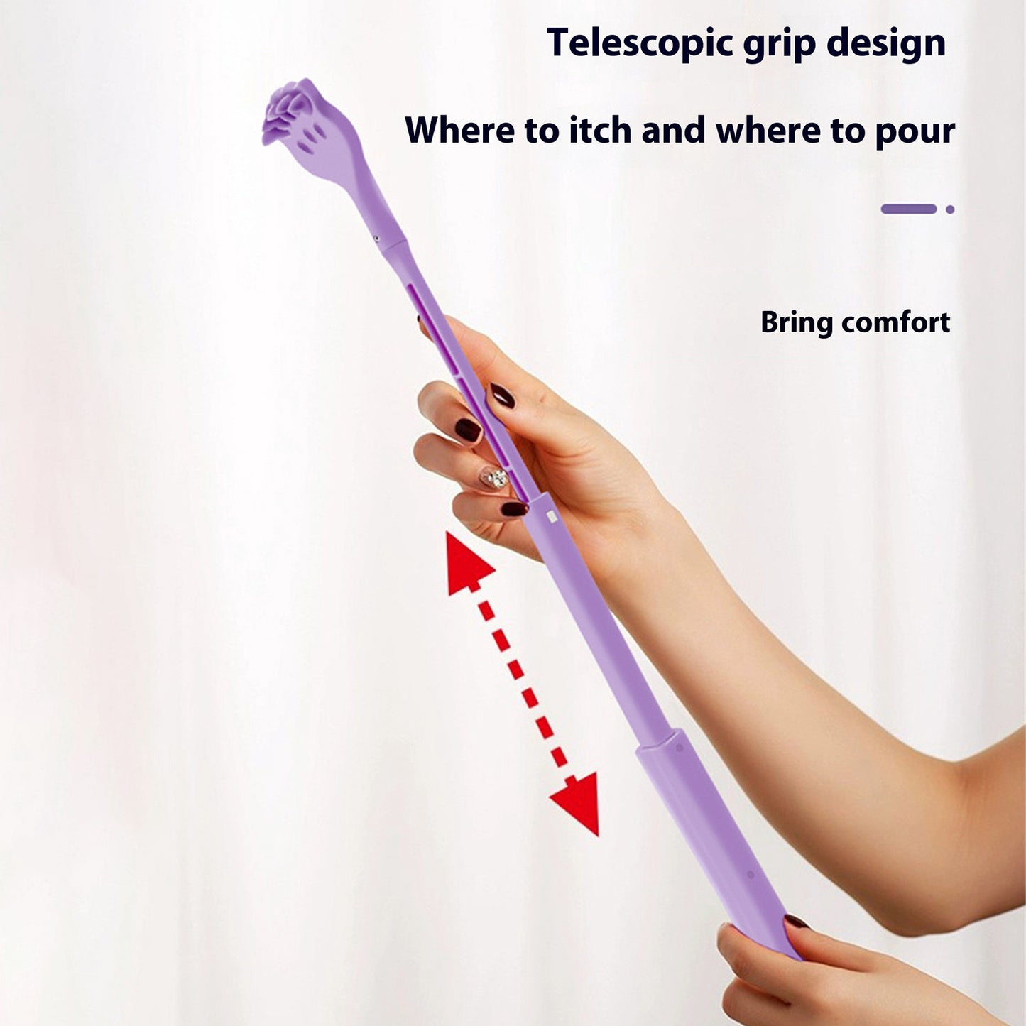 Portable Extendable Telescopic Back Scratchers Cat Claw, Do Not Want People Itching and Scratching, V1189-LWWAL-20260401-05177