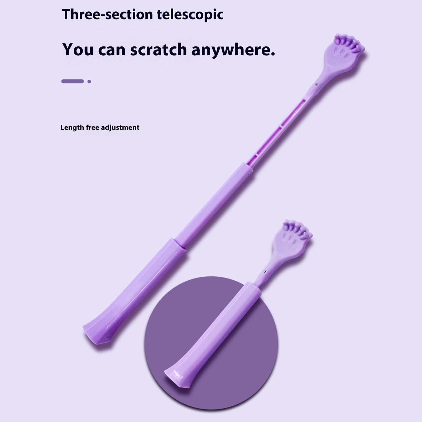 Portable Extendable Telescopic Back Scratchers Cat Claw, Do Not Want People Itching and Scratching, V1189-LWWAL-20260401-05177