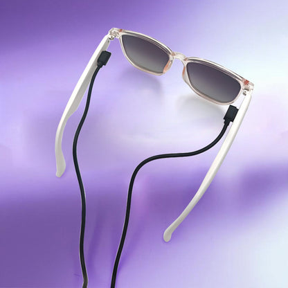 Smart Glasses with Wireless Earbuds, Lightweight Glasses With Blue Light Protection Wireless Bluetooth 5.3 V1189-LWWAL-20260401-05178