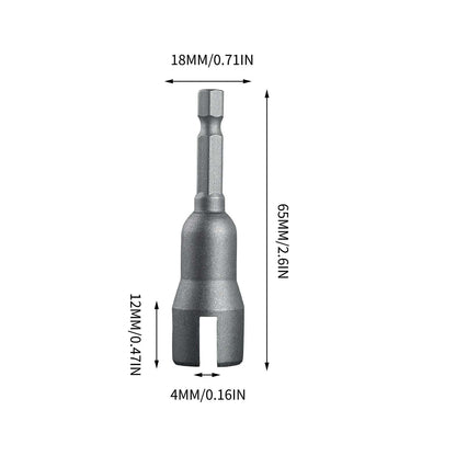 Hurricane Shutter Drill Bit,Wing Nut Drill Bit,Wingnut Socket,Power Wing Nut Driver Set, Wingnut Driver Bit, V1189-LWWAL-20260401-05186