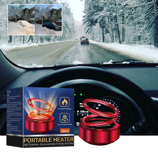 Portable Dynamic Molecular Heater,Heated Glass Fan Defroster Mini Car Heater Solar Anti-Icing Tool Kinetic V1189-LWWAL-20260401-05192