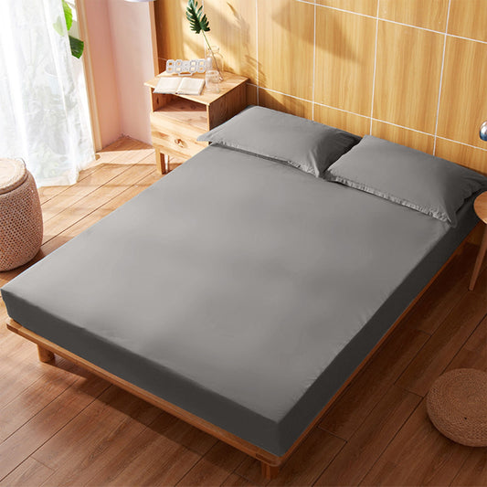 King Size Fitted Sheet, 100% Egyptian Cotton, Deep Pocket Premium Cotton Mattress Sheet,Double Bed Fitted V1189-LWWAL-20260401-05230