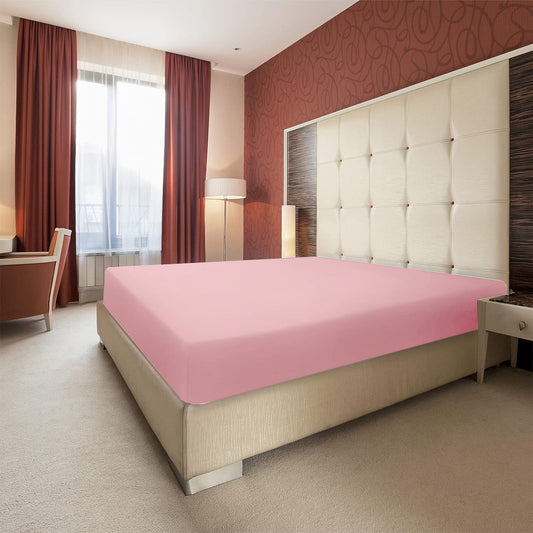 King Size Fitted Sheet, 100% Egyptian Cotton, Deep Pocket Premium Cotton Mattress Sheet,Double Bed Fitted V1189-LWWAL-20260401-05232