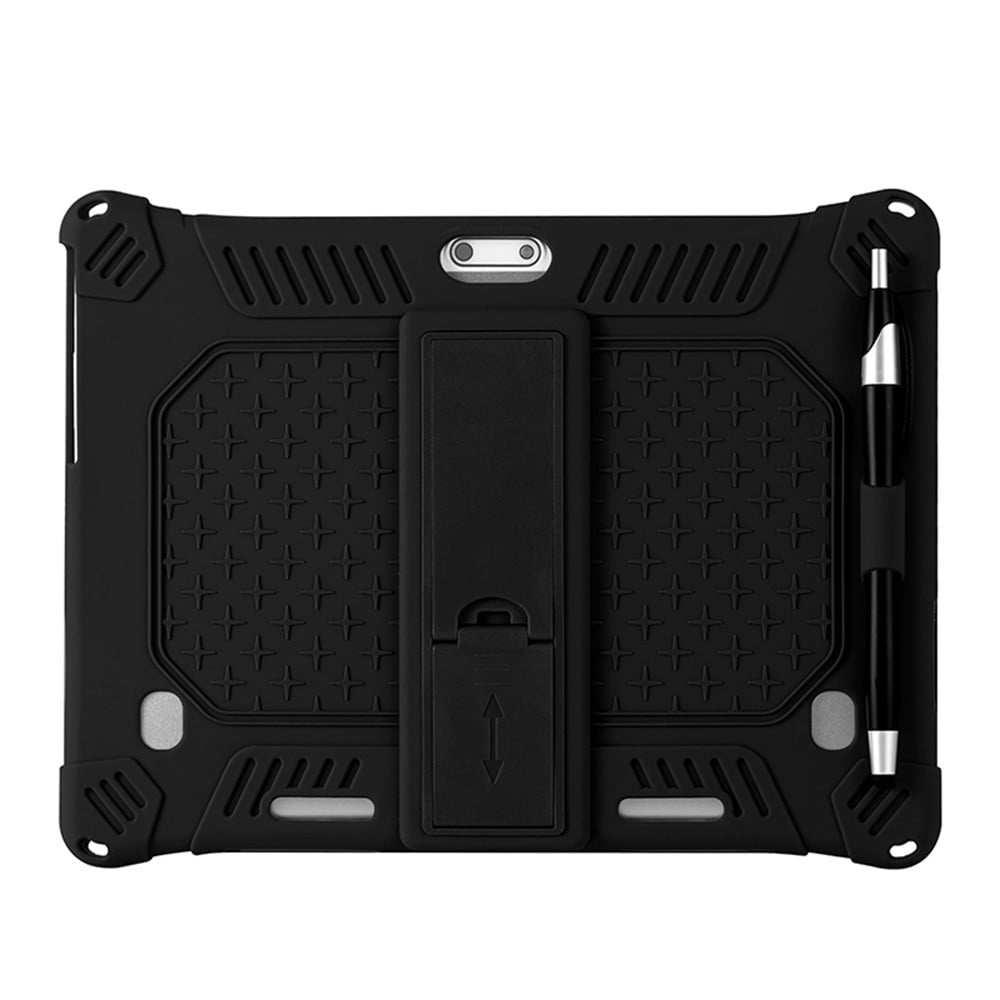 10,10.1 inch Silicone Tablet Case with Stylus Pen & Shoulder Strap, Universal Shockproof Silicone Cover V1189-LWWAL-20260401-05236