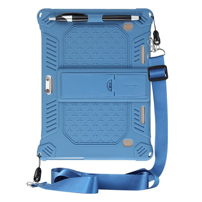 10,10.1 inch Silicone Tablet Case with Stylus Pen & Shoulder Strap, Universal Shockproof Silicone Cover V1189-LWWAL-20260401-05237