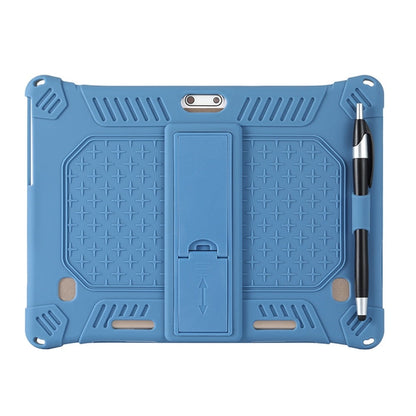 10,10.1 inch Silicone Tablet Case with Stylus Pen & Shoulder Strap, Universal Shockproof Silicone Cover V1189-LWWAL-20260401-05237