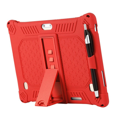 10,10.1 inch Silicone Tablet Case with Stylus Pen & Shoulder Strap, Universal Shockproof Silicone Cover V1189-LWWAL-20260401-05239