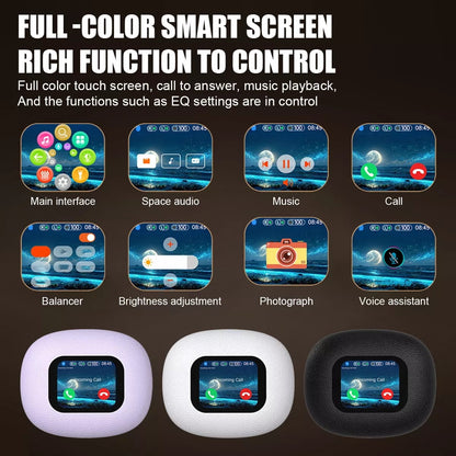 Ai Translating Ear Buds, Wireless Bluetooth Translation Earbuds Real Time Language Translator,144 Languages V1189-LWWAL-20260401-05241