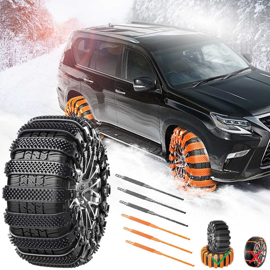 Reusable Anti Snow Chains of Car,Snow Tire Chains,Universal Adjustable Emergency Portable Snow Tire Chains V1189-LWWAL-20260401-05261