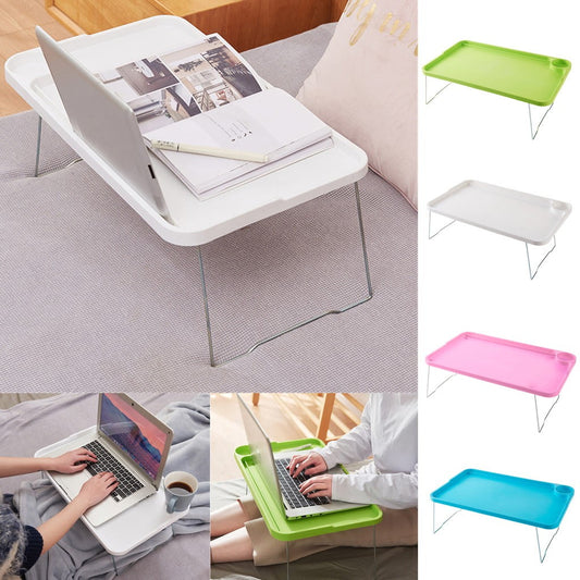 Foldable Lap Desks Laptop Tray for Bed or Couch,Portable Breakfast Serving Tray with Folding Legs, Vuyungers V1189-LWWAL-20260401-05273