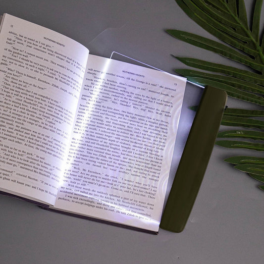 Multifunctional LED Flat-Panel Night Vision Reading Lamp,Sustainay LED Flat Book Light,Booklights for Reading V1189-LWWAL-20260401-05285