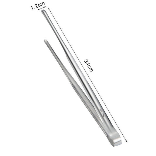Stainless Steel Slim Tongs 2PCS, Japanese Barbecue Tweezers, Lightweight Yakiniku Tongs, Korean Grill Tong, V1189-LWWAL-20260401-05288