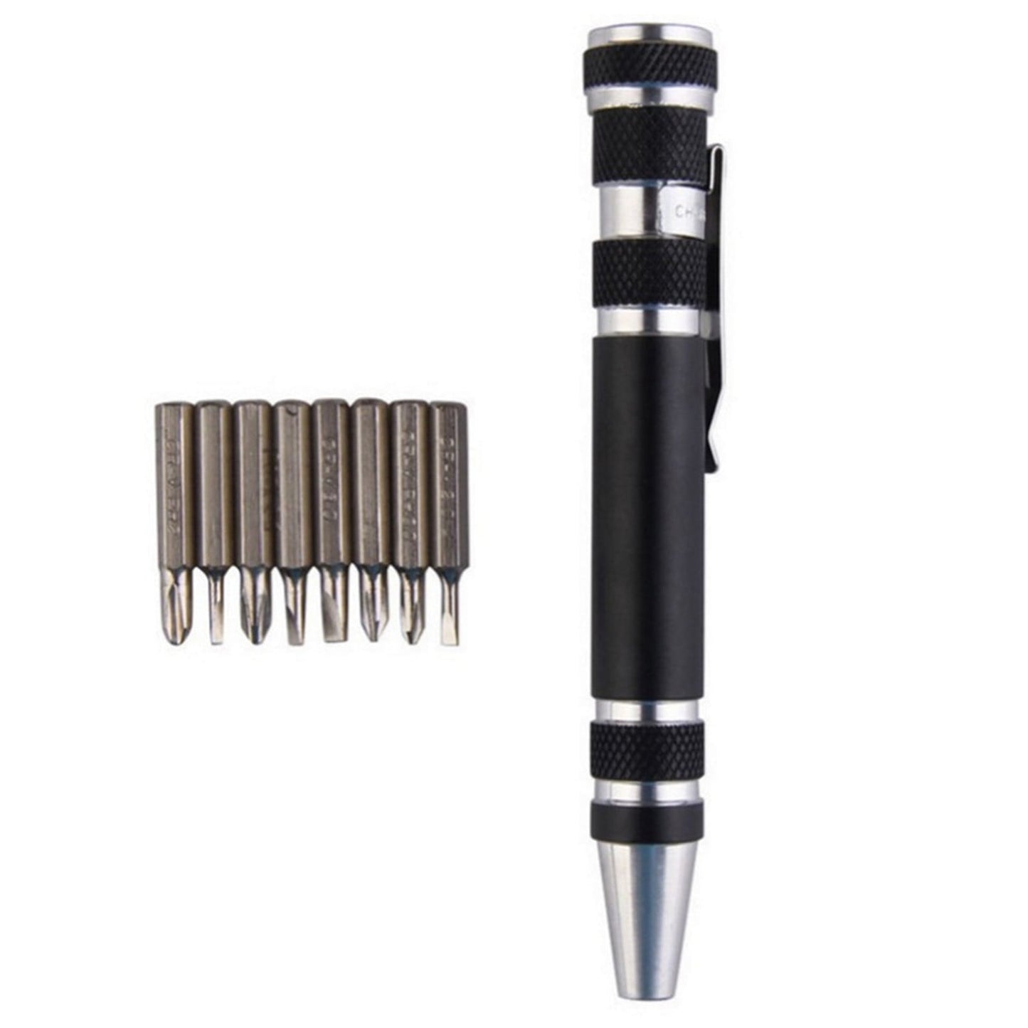 8 In 1 Pen Screwdriver - Multitool Pocket Screwdriver Mini Screwdriver Set Handy Tool Magnetic Portable V1189-LWWAL-20260401-05295