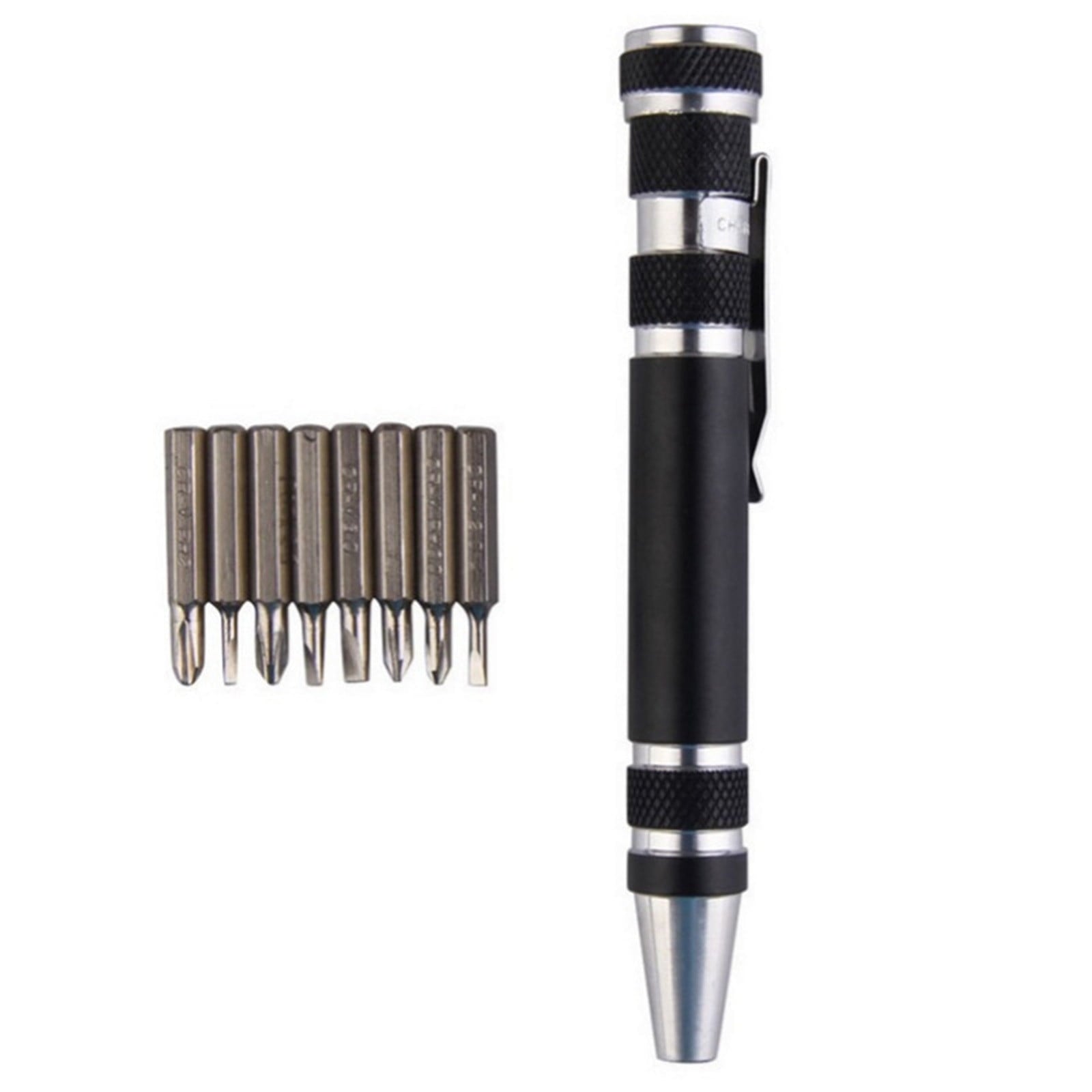 8 In 1 Pen Screwdriver - Multitool Pocket Screwdriver Mini Screwdriver Set Handy Tool Magnetic Portable V1189-LWWAL-20260401-05295
