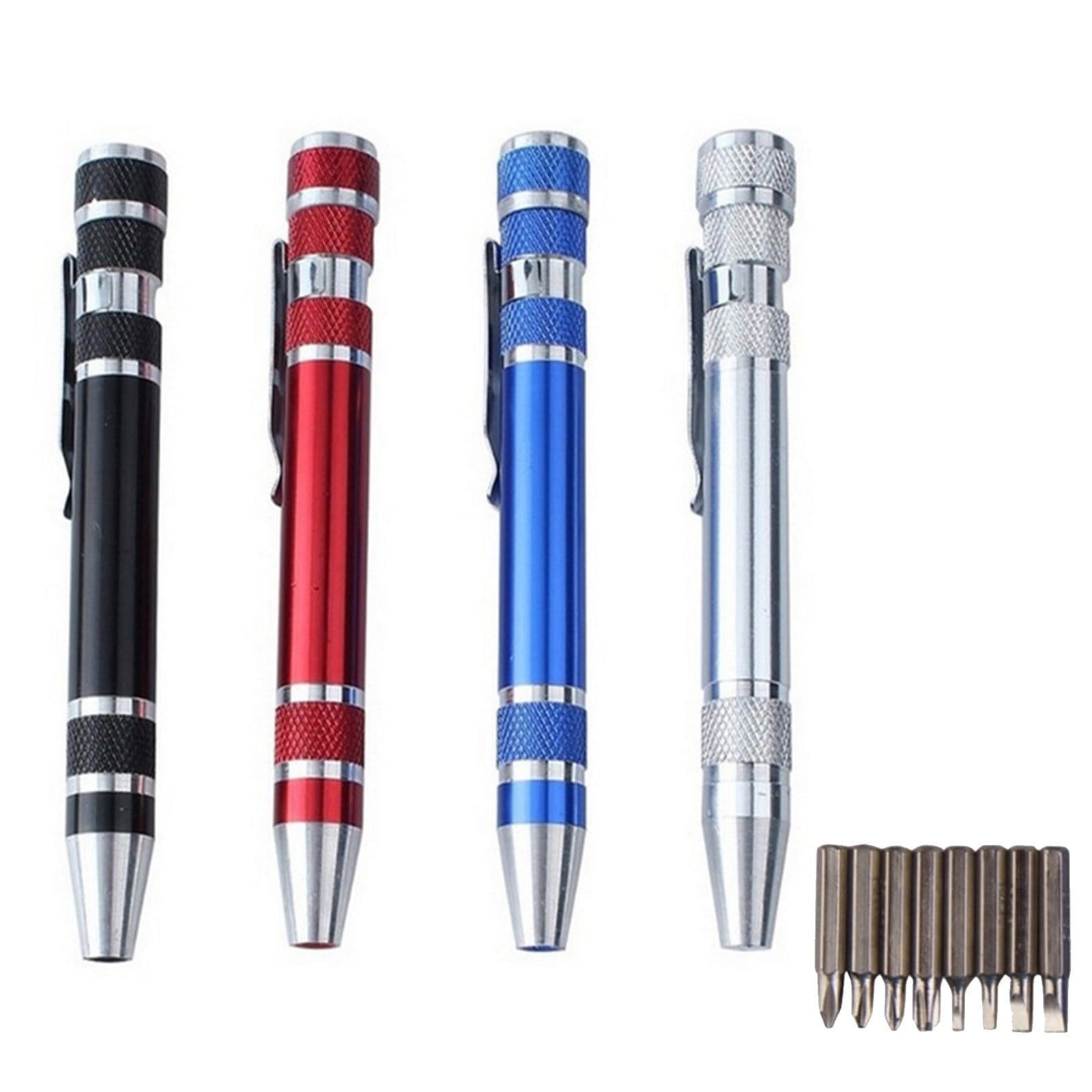 8 In 1 Pen Screwdriver - Multitool Pocket Screwdriver Mini Screwdriver Set Handy Tool Magnetic Portable V1189-LWWAL-20260401-05295