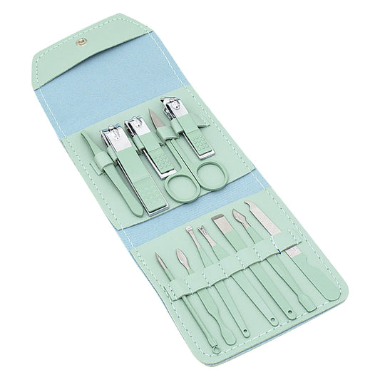 12 in 1 Piece Nail Clipper and Facial Care Tool Set - Manicure, Pedicure and Beauty Tool Set for Fingernail V1189-LWWAL-20260401-05297