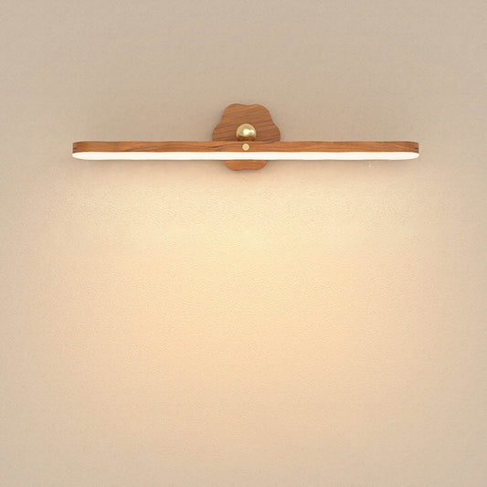 Wall Lights for Bedroom Battery Operated Wall Sconce Lamp Vanity Light Magnetic Wooden Wireless Rechargeable V1189-LWWAL-20260401-05300