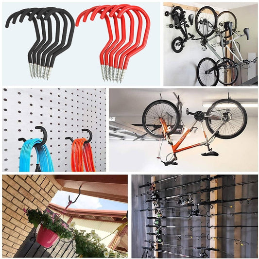CCMAOLU 2025 New Bike Hooks for Garage Wall, Heavy Duty Bicycle Hangers for Hanging, Wall Mount Bicycle V1189-LWWAL-20260401-05301