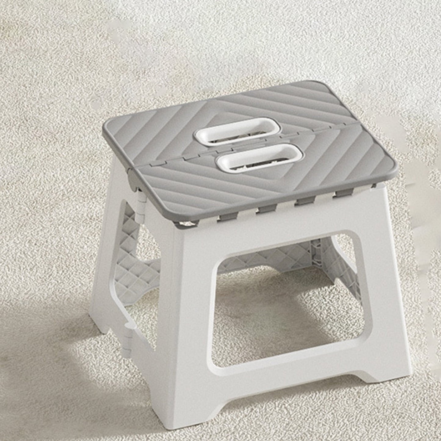 Non-Slip Folding Step Stools - 9x7in Shower Stool for Shaving Legs, Stool Foldable, Foot Stool, Holds Up to V1189-LWWAL-20260401-05320