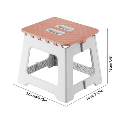 Non-Slip Folding Step Stools - 9x7in Shower Stool for Shaving Legs, Stool Foldable, Foot Stool, Holds Up to V1189-LWWAL-20260401-05321