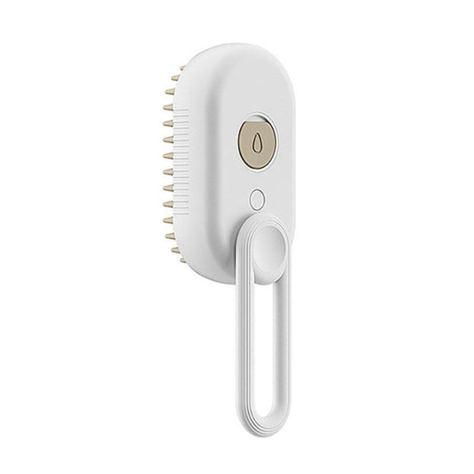 Pet Spray Massage Comb with Steam - 3-in-1 Steam Grooming Brush for Cats & Dogs, Pet Hair Removal, Massage & V1189-LWWAL-20260401-05322