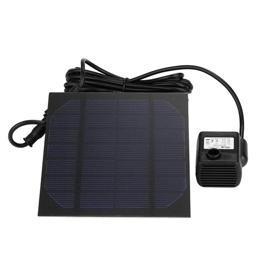 Panel Water Pump for Bird Bath Water Pump Kit - Solar Fountain 7V/140Ma Submersible Water Pump for Pool, V1189-LWWAL-20260401-05346