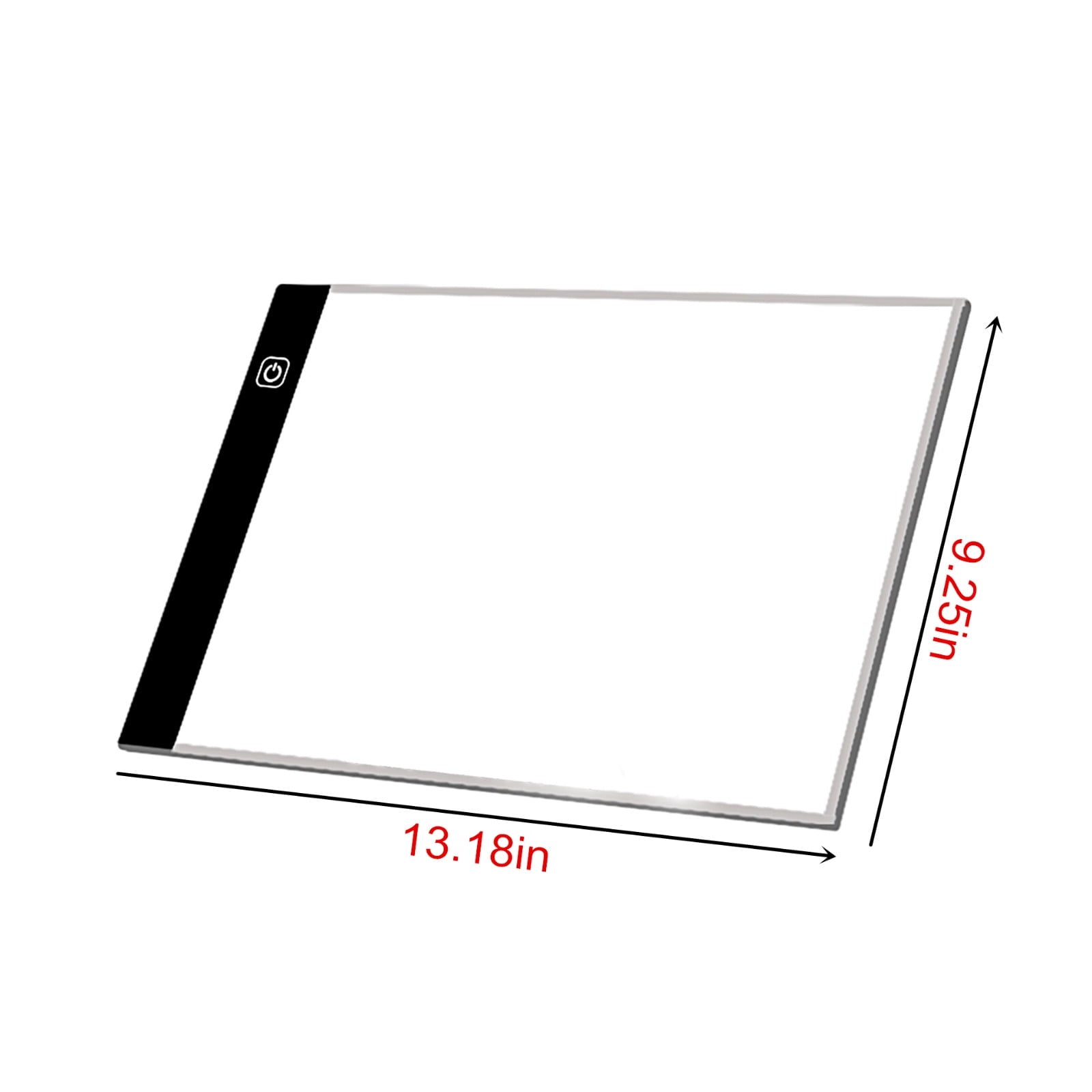 Portable A3 LED Tracing Light Box - 15.75x13.2 Inch Slim Light Pad with USB Power, Adjustable Brightness for V1189-LWWAL-20260401-05352